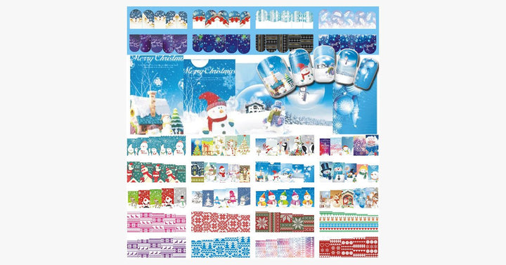 Lisslune | Christmas Nail Stickers