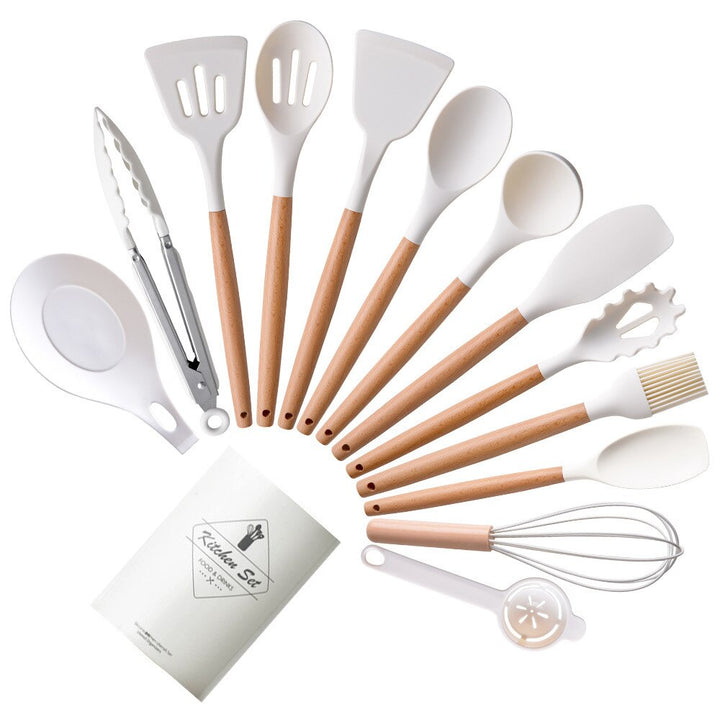 Lisslune | ChefCraft - 14-piece Silicone Kitchen Utensil Set