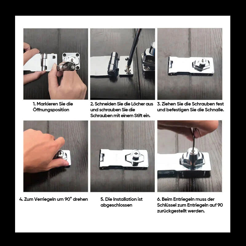 Lisslune | Door lock without drilling