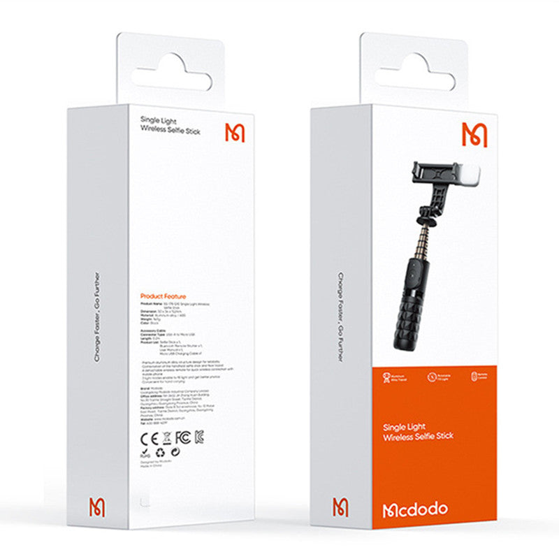 Lisslune | Mini Portable Fill Light Bluetooth Selfie Stick
