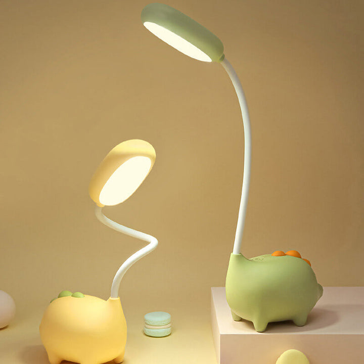Lisslune | Rechargeable LED Desk Lamp with Cartoon Dinosaur Eye Care