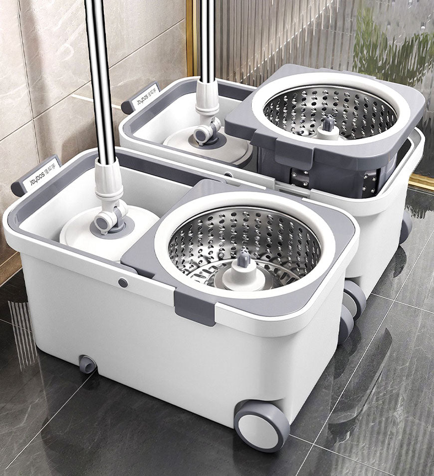 Lisslune | 360° Rotatable Mop and Bucket Set with Wringing System F63