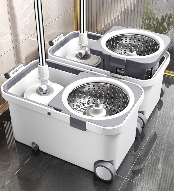 Lisslune | 360° Rotatable Mop and Bucket Set with Wringing System F63