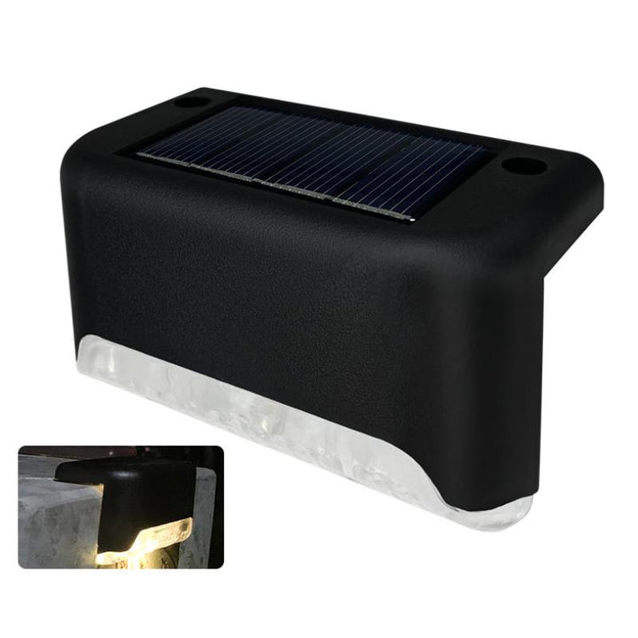 Lisslune | Waterproof Stair Solar Lights for Outdoors (4 pieces)
