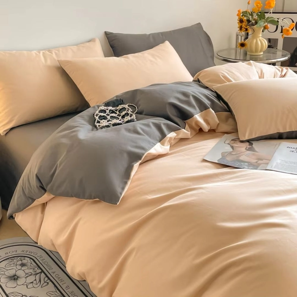Lisslune | Lustova Cotton Duvet Cover | 3pcs Set