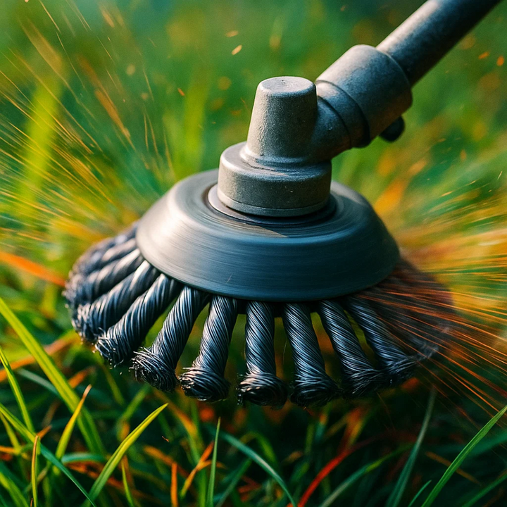 Lisslune | Grass Cutting Turbo Head – Universal 6-Blade Weed Brush for Trimmers