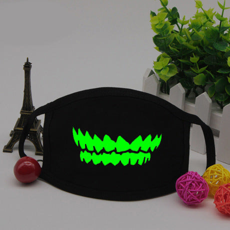 Lisslune | Glow-in-the-Dark Mouth and Nose Protection Mask