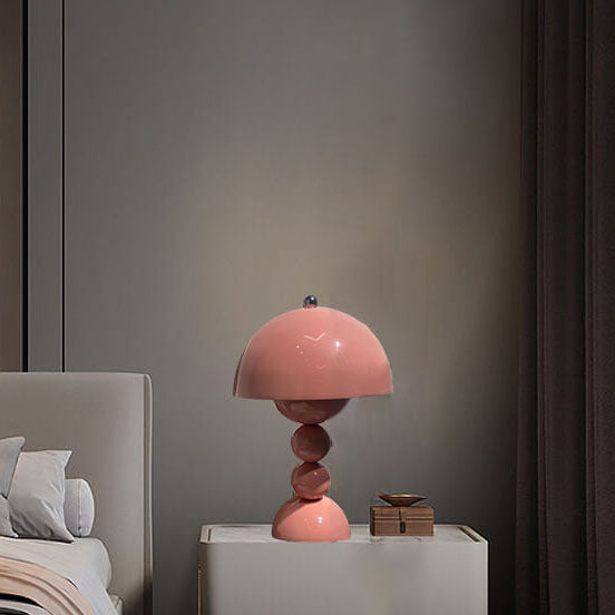 Lisslune | Modern Luxury Table Lamp made of Green Pumpkin Ceramic with 1 Light – Ideal for Night/Living Room/Bedroom/Office