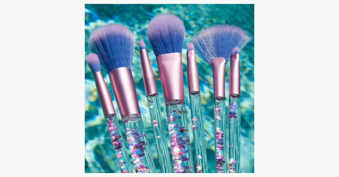 Lisslune | Confetti Glitter Brush Set – Add some color and a lot of glitter to your life