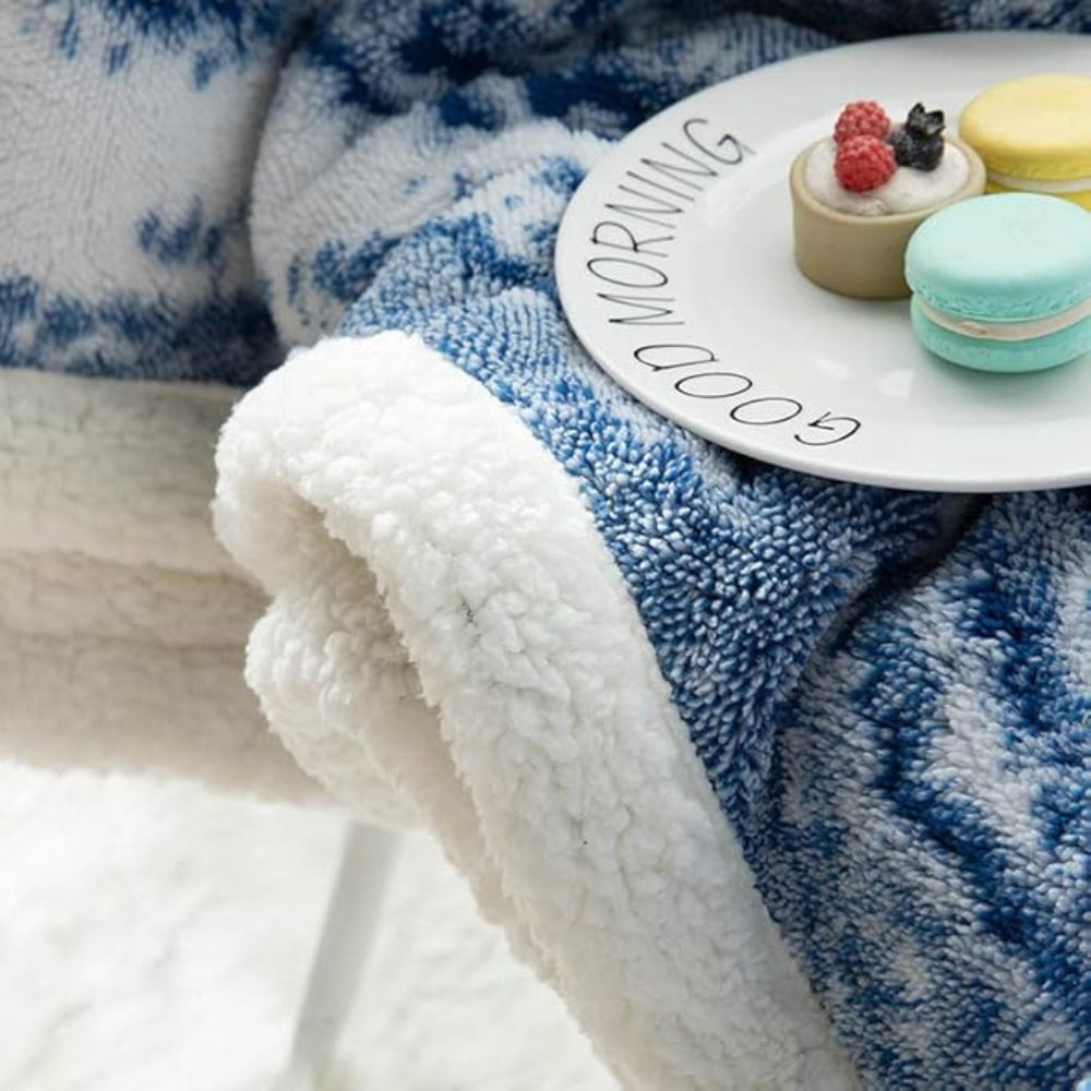 Lisslune | Seraphina Velvet Sherpa Blanket