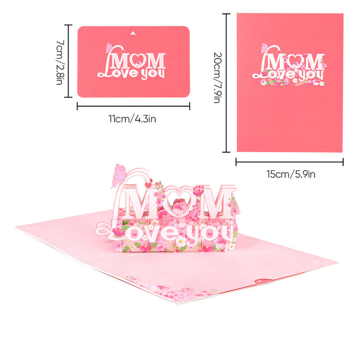 Lisslune | Mother's Day Card 3D