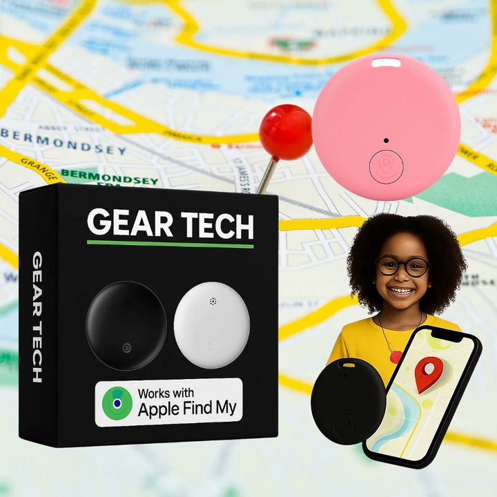 Lisslune | GPS Tracker for Children | Real-Time Tracking, Waterproof & Long Battery Life for Peace of Mind