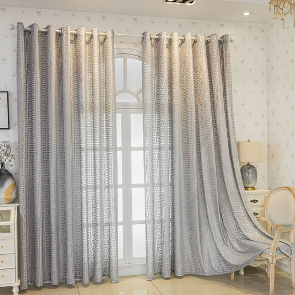 Lisslune | Imperial Maze Embroidered Curtain