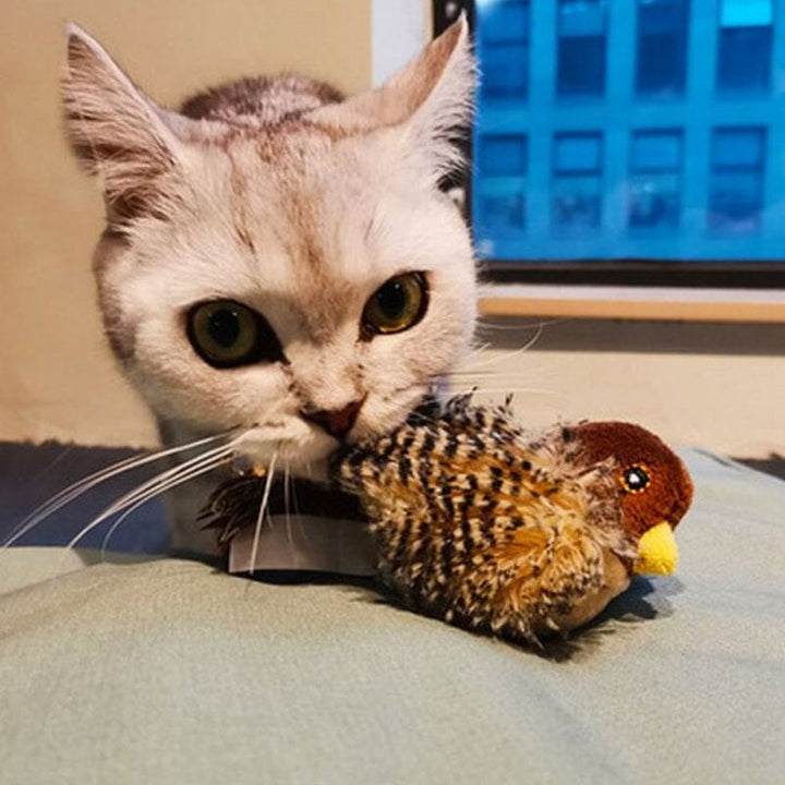 Lisslune | Cat toy - Simulated chirping bird