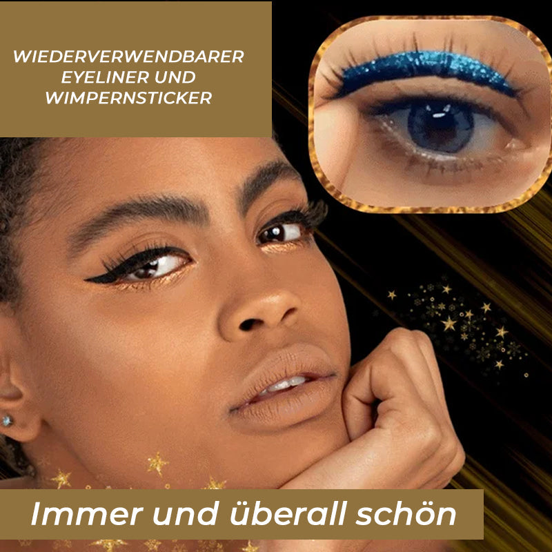 Lisslune | Waterproof Reusable Eyeliner and Eyelash Stickers