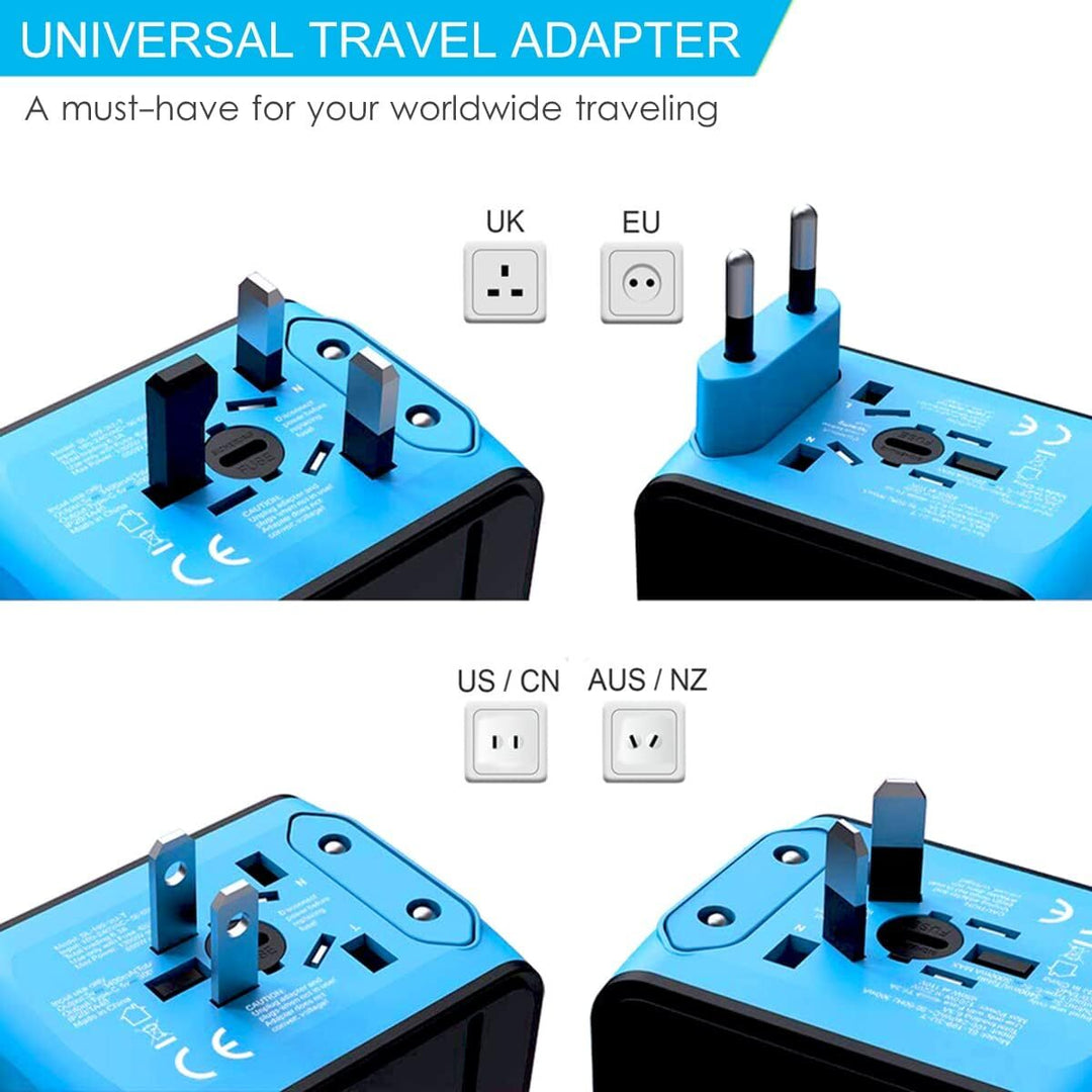 Lisslune | Ultimate Travel Power Hub: All-in-One Universal Adapter