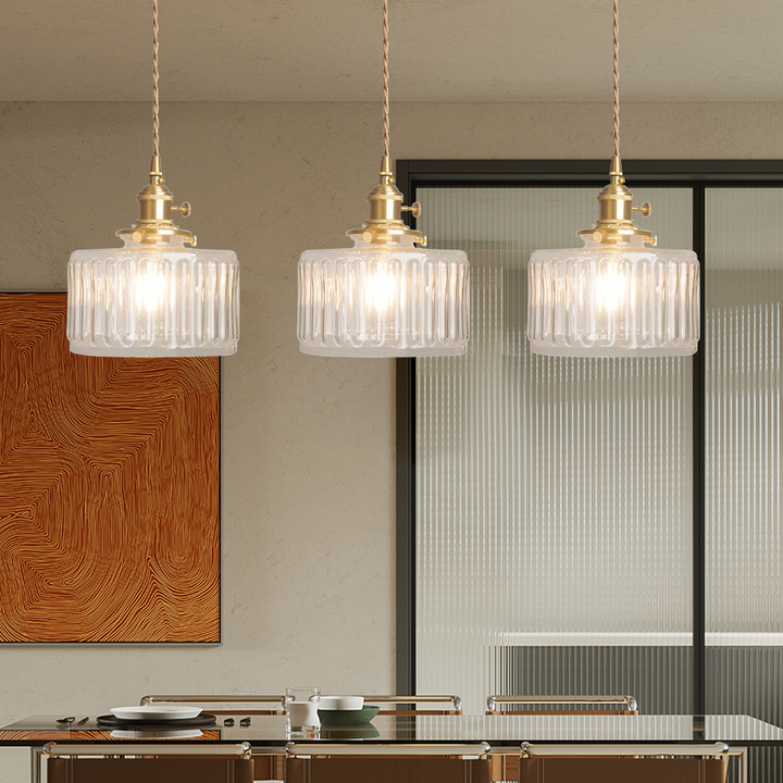 Lisslune | Vintage Crystal Pendant Light - Celeste