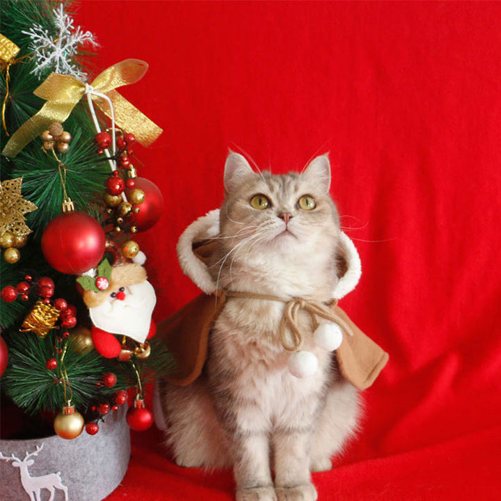 Lisslune | Animal Christmas Hooded Cape