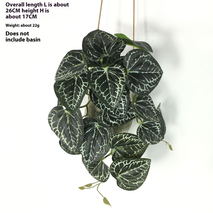 Lisslune | Artificial Hanging Plant for Natural Decoration in Indoor and Outdoor Areas