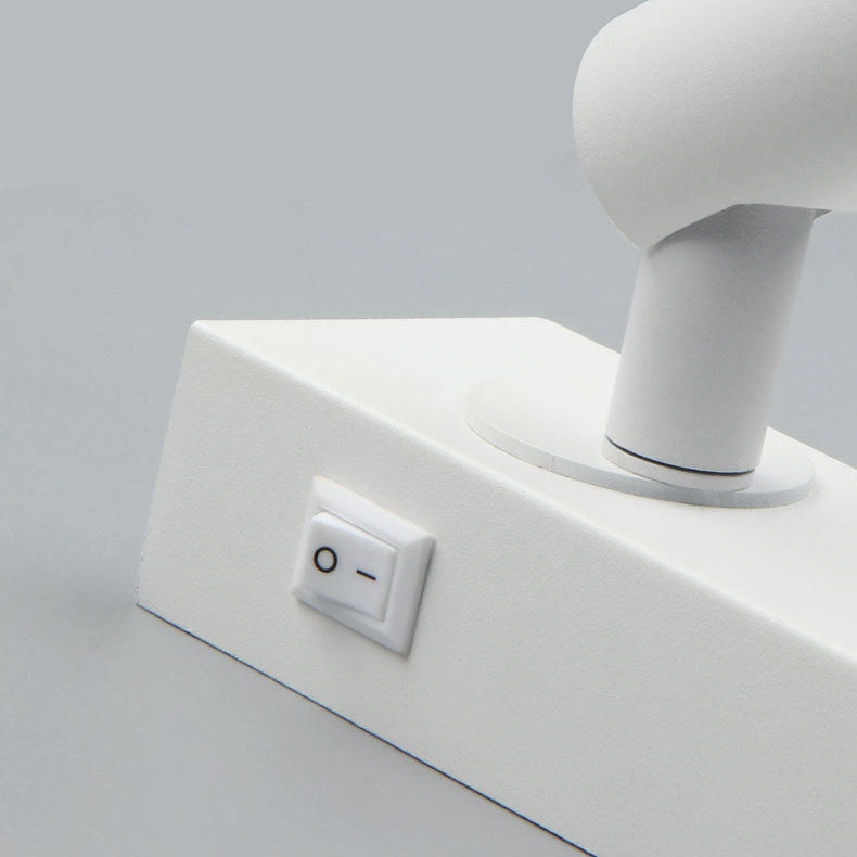 Lisslune | LumeFocus Rectangular LED Wall Light | Adjustable Angle | Minimalist Design | Reading Lamp | Warm Light