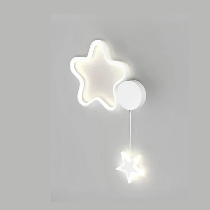 Lisslune | DreamLight | Magical Wall Lamp with Clouds, Stars and Moon