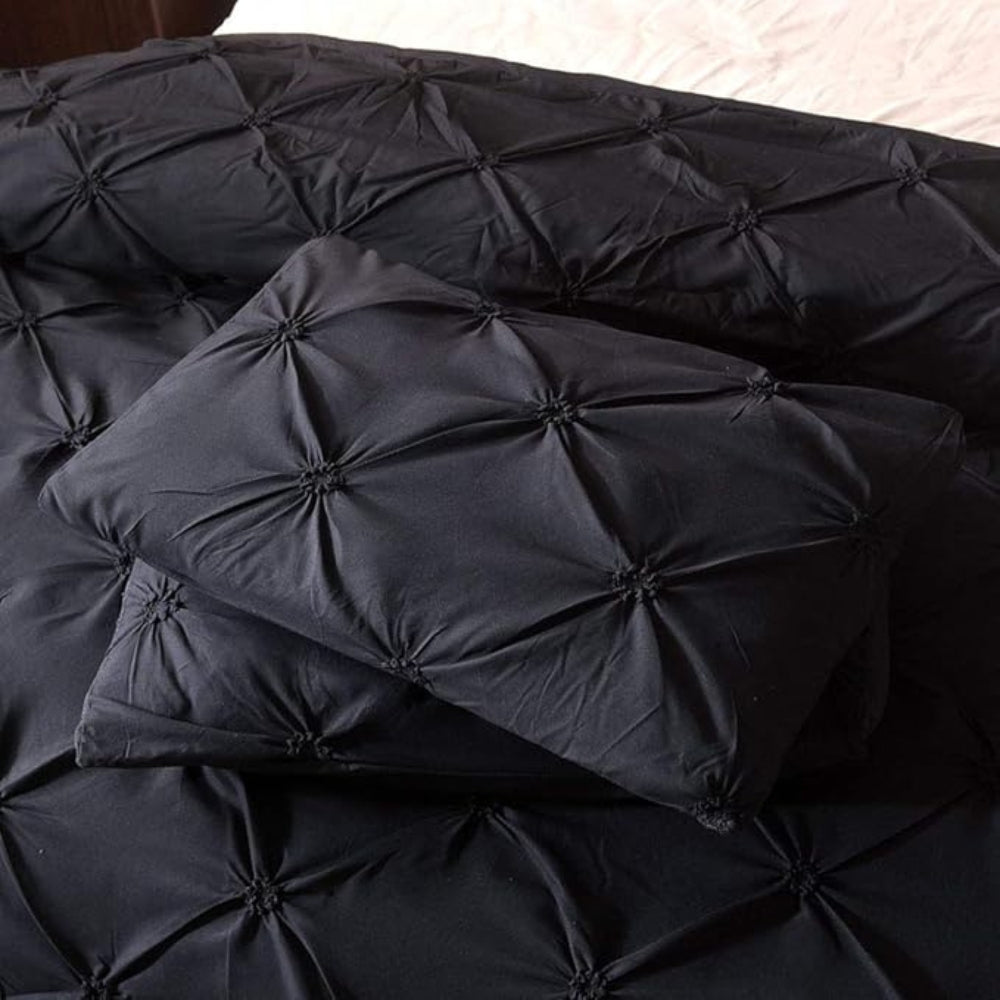 Lisslune | Airweave Pintuck | 3pcs Duvet Cover Set