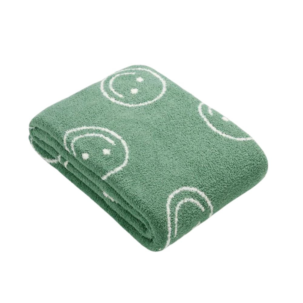 Lisslune | Smiley Face Plush Blanket
