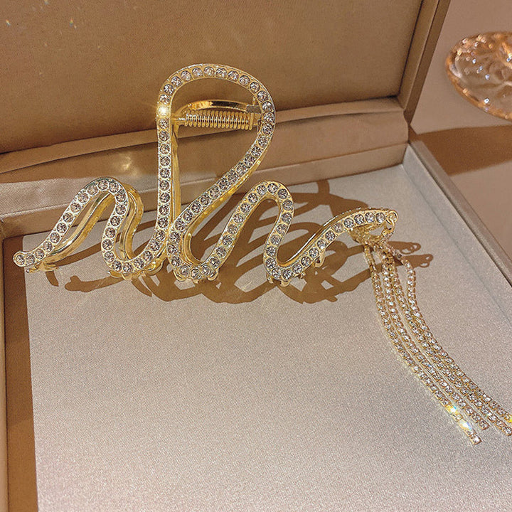 Lisslune | Snake Hair Clip with Rhinestones