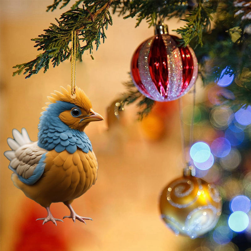 Lisslune | Cartoon Rooster Decorative Ornaments