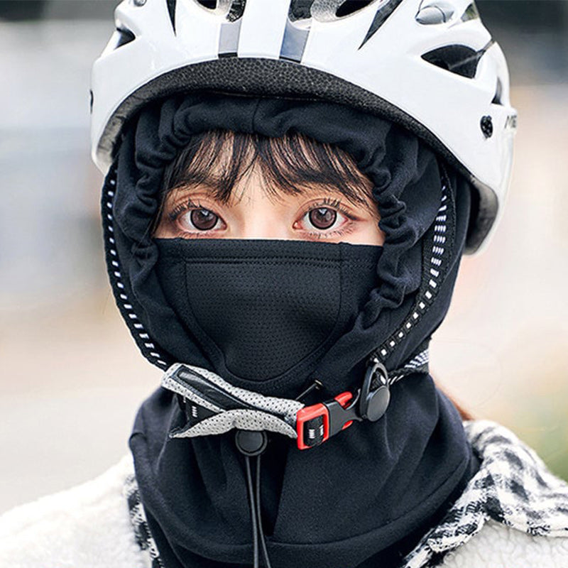 Lisslune | Hooded Face Mask with Neck Warmer for Cycling