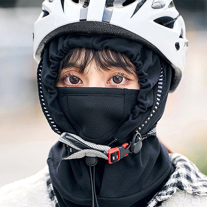 Lisslune | Hooded Face Mask with Neck Warmer for Cycling