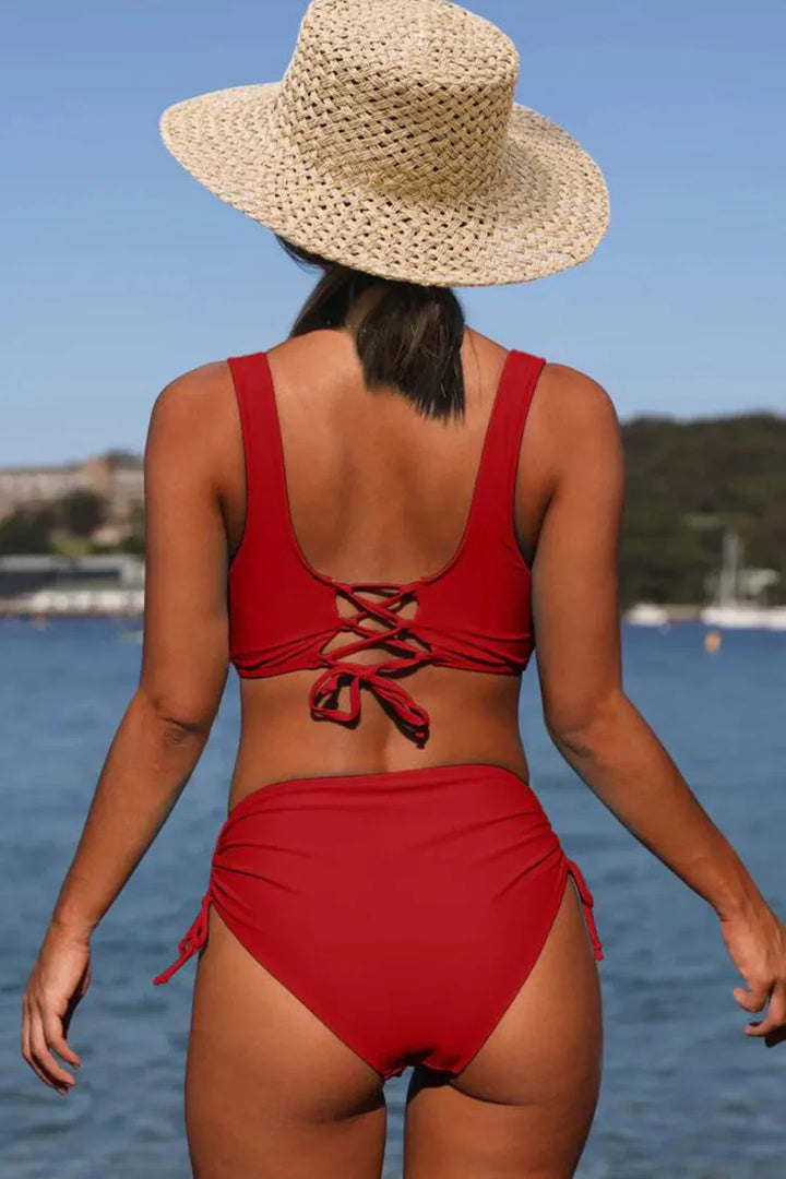 Lisslune | Solid Swimwear Bikini
