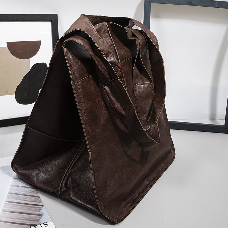 Lisslune | Oversized Weekend Leather Handbags