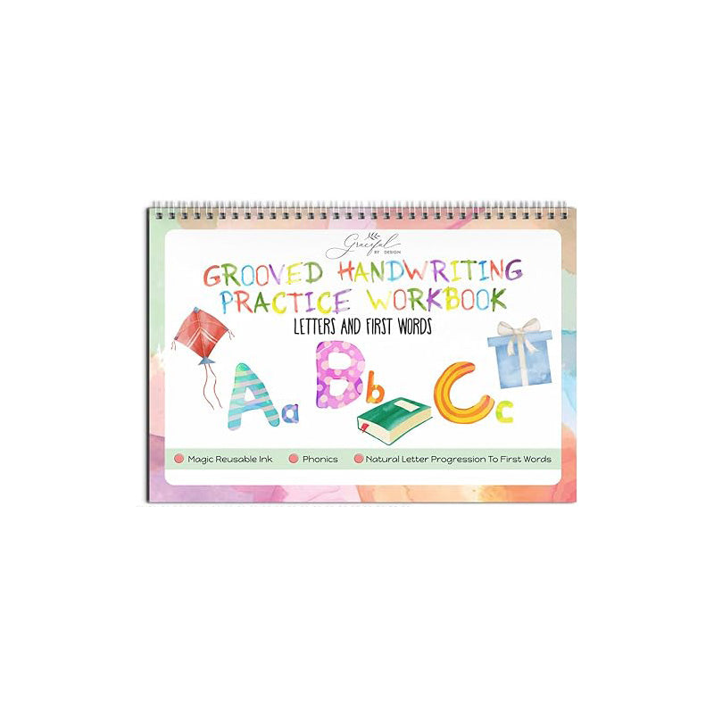 Lisslune | Reusable ribbed handwriting workbooks