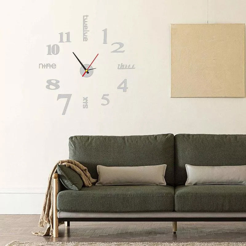 Lisslune | DIY Modern punchless wall clock