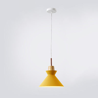 Lisslune | AuroraLite Nordic Pendant Light | Metal Design | 1-Light | Modern Color Options