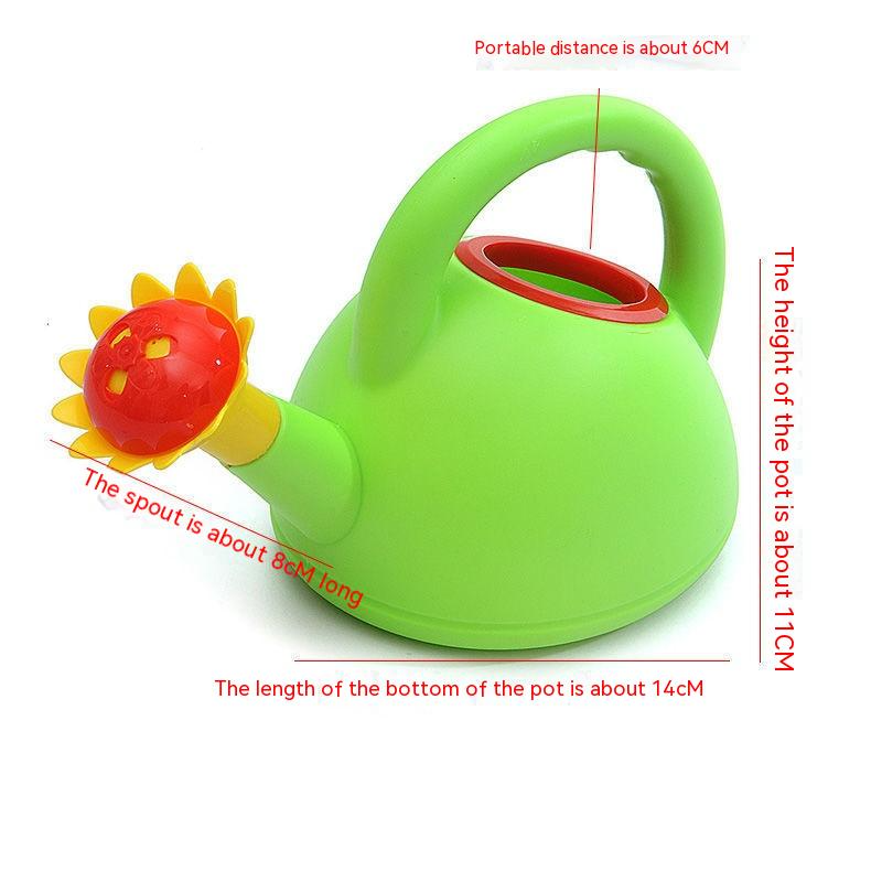 Lisslune | Children's watering can with flower mouth – Colorful plastic watering can for little gardeners
