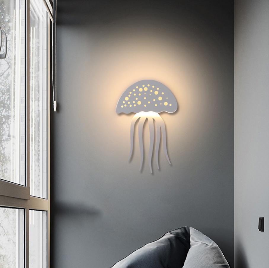 Lisslune | Modern creative 1-Light LED Jellyfish Wall Light