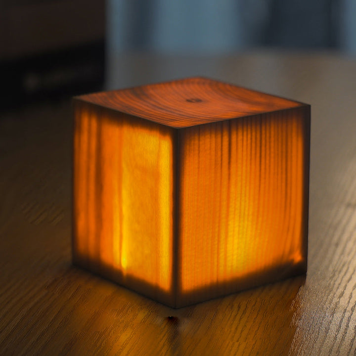 Lisslune | LumiWood – LED table lamp with battery and touch control