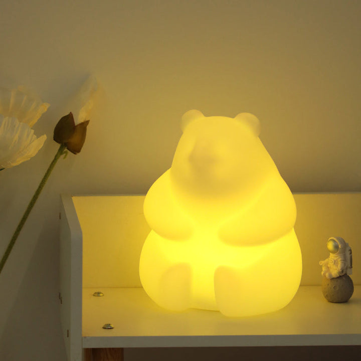 Lisslune | Contemporary Creative Bear PE LED Table Lamp for the Living Room