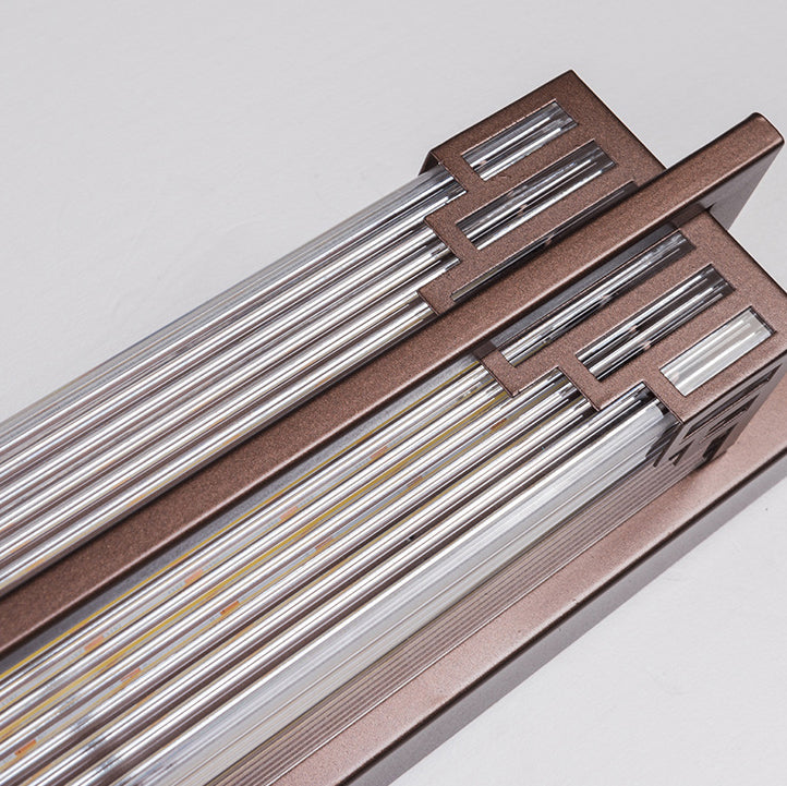 Lisslune | LumaRay Waterproof LED Wall Light | Stainless Steel Glass | Rectangular | Outdoor Lighting Terrace