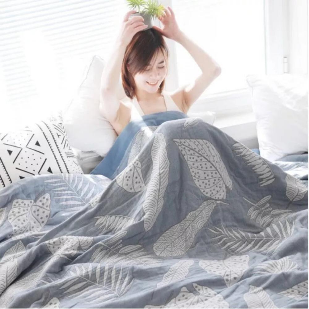 Lisslune | Leafy Whisper Summer Blanket
