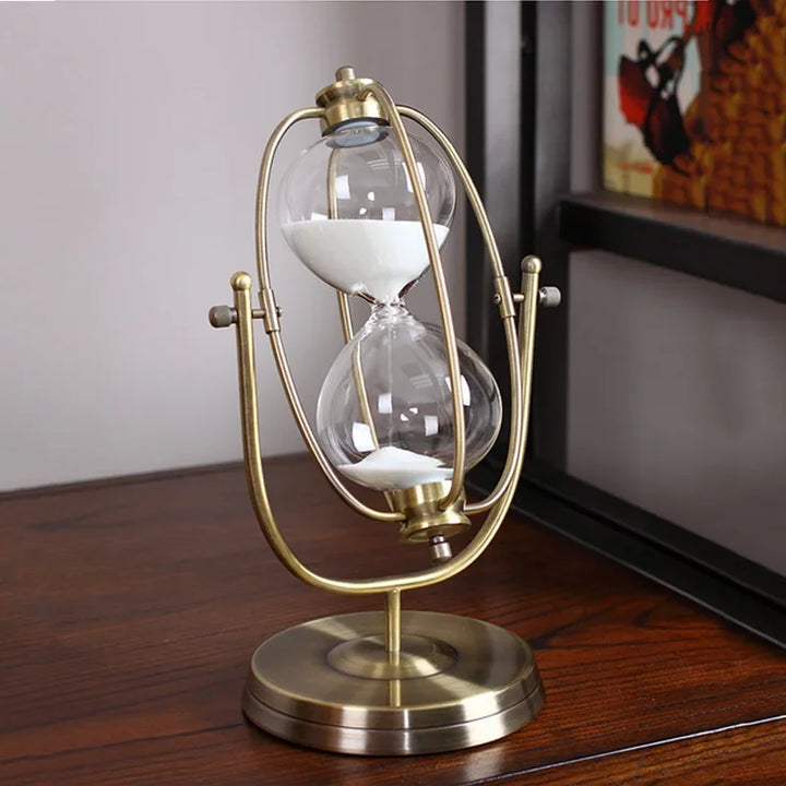 Lisslune | ClassicElegance - White Sand Hourglass