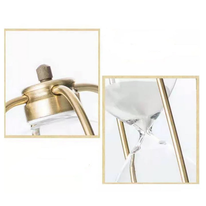 Lisslune | ClassicElegance - White Sand Hourglass
