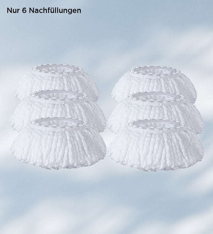 Lisslune | 360° Rotatable Mop and Bucket Set with Wringing System F63