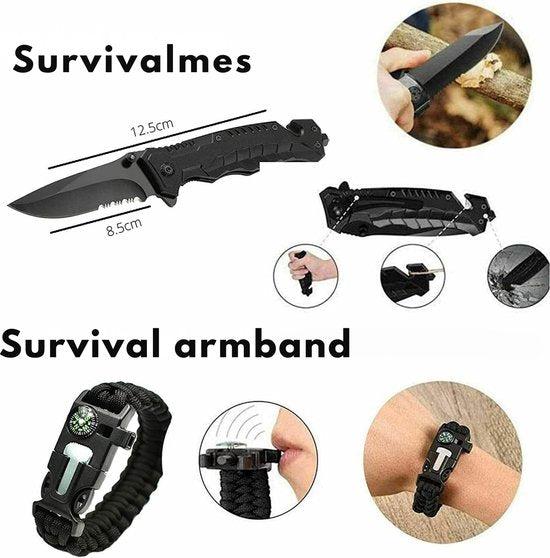 Lisslune | 15-in-1 Emergency Kit - SurvivorX