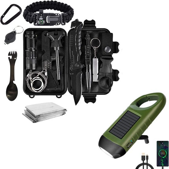 Lisslune | 15-in-1 Emergency Kit - SurvivorX