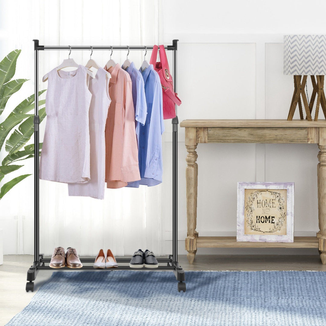 Lisslune | 15 kg./33 lbs. height-adjustable clothing rack