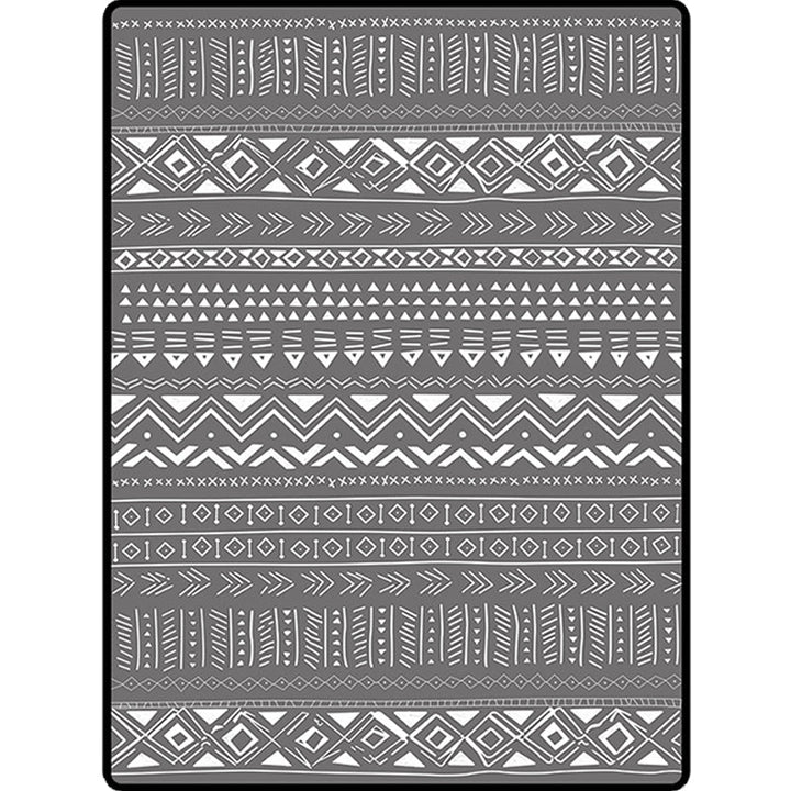 Lisslune | Scandinavian Geometric Chevron Rug Southwest Tribal Rug Synthetic Pet Friendly Area Rug for Living Room