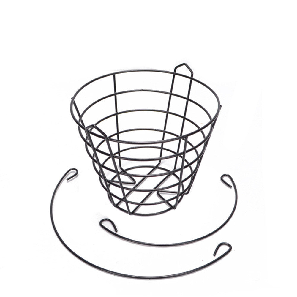 Lisslune | Metal Large Capacity Golf Basket Storage Bin